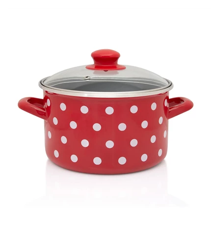 POSUDA DUBOKA STANDARD RED DOTS 20 cm / 4,00 L