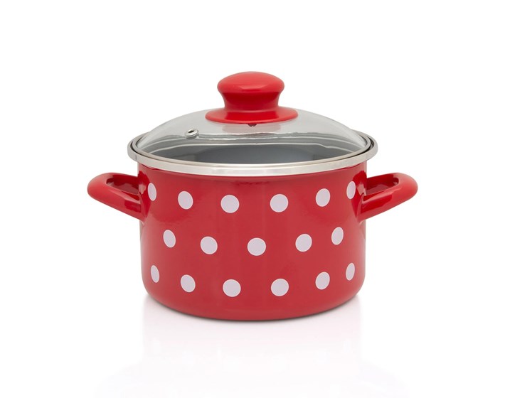 POSUDA DUBOKA STANDARD RED DOTS 18 cm / 3,00 L