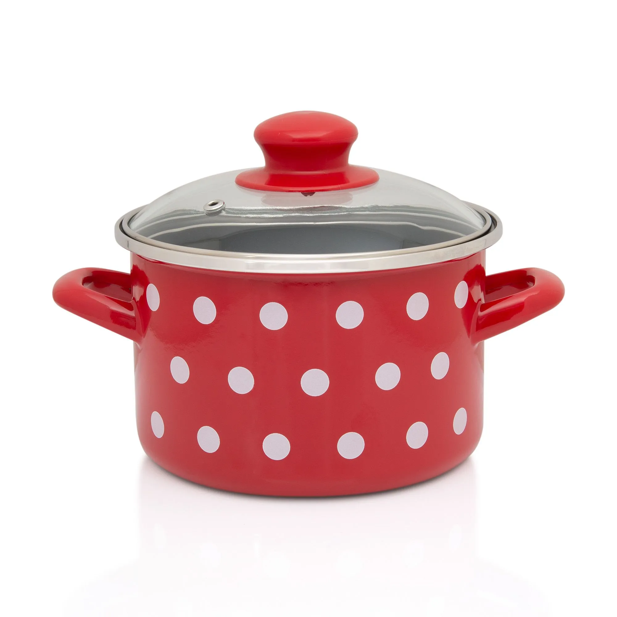 POSUDA DUBOKA STANDARD RED DOTS 18 cm / 3,00 L