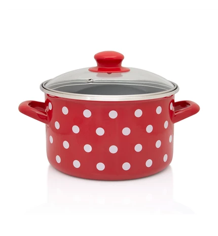 POSUDA DUBOKA STANDARD RED DOTS 22 cm  / 5,00 L
