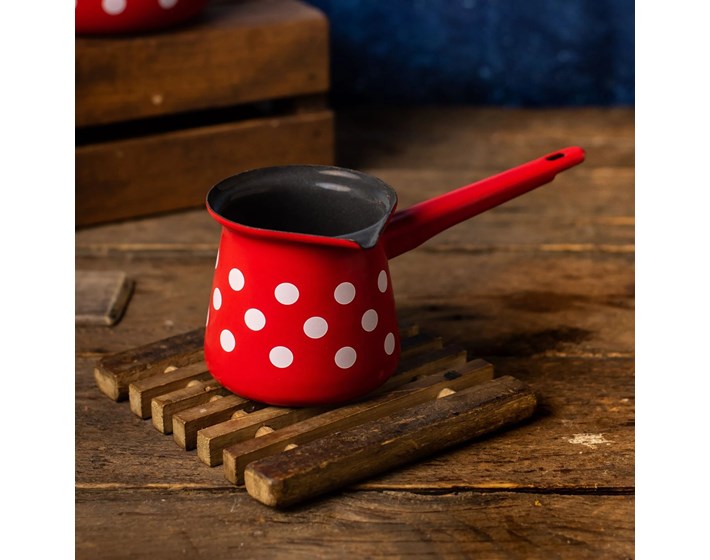 DŽEZVA S KLJUNOM RED DOTS 11 cm / 0,70 L