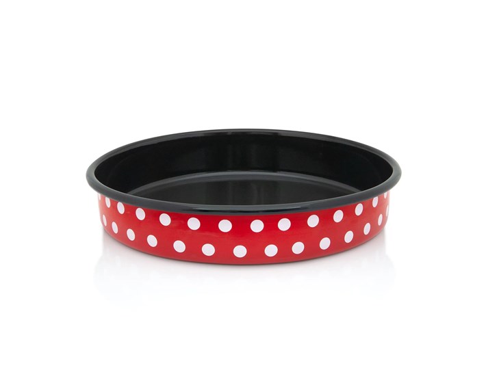PEKAČ OKRUGLI RED DOTS 30 cm