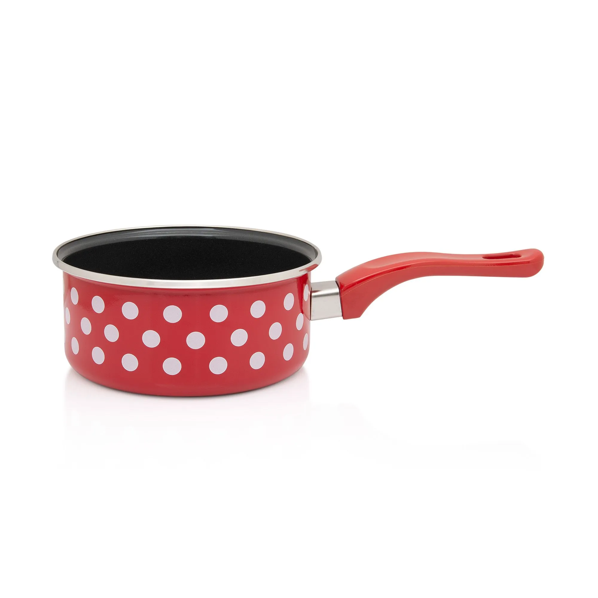 POSUDA 1 RUČKA STANDARD RED DOTS 16 cm / 1,50 L