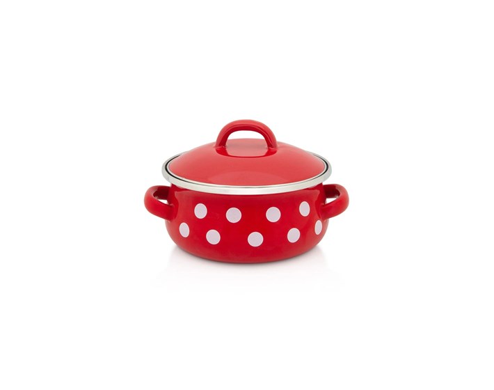 POSUDA ELEGANT RED DOTS 12 cm / 0,75 L