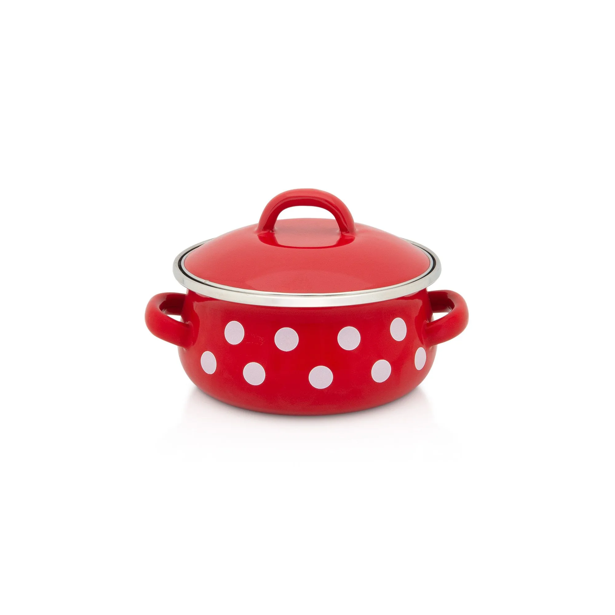 POSUDA ELEGANT RED DOTS 12 cm / 0,75 L