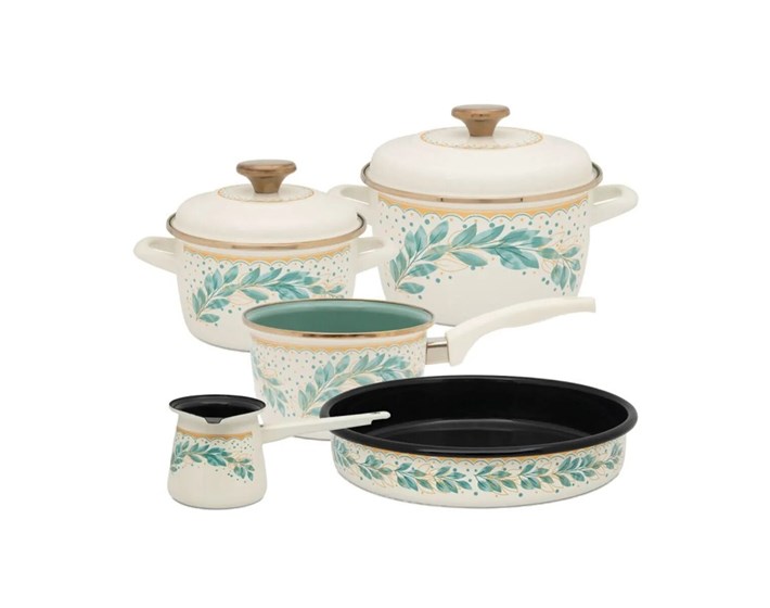 SET EMAJLIRANIH POSUDA IMPERIAL 5/1 GREEN LINE