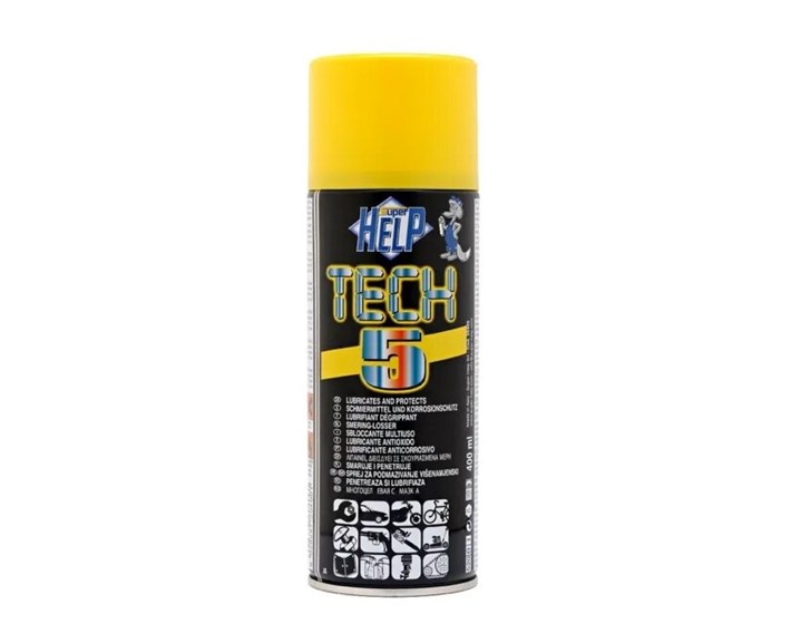 SPREJ ZA PODMAZIVANJE TECH 5 "CHAKY-SH" 400ML