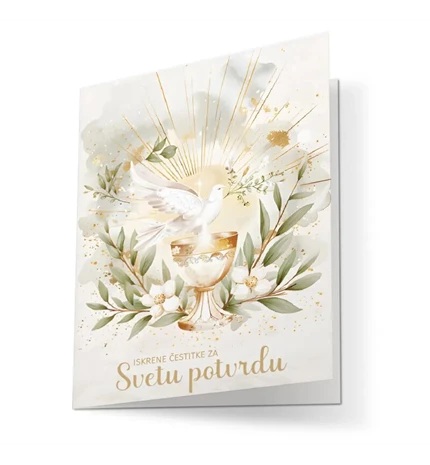 ČESTITKA ZA SVETU POTVRDU