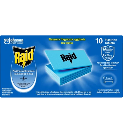 TABLETE LAMINARNE ZA EL. AP. 10/1 RAID