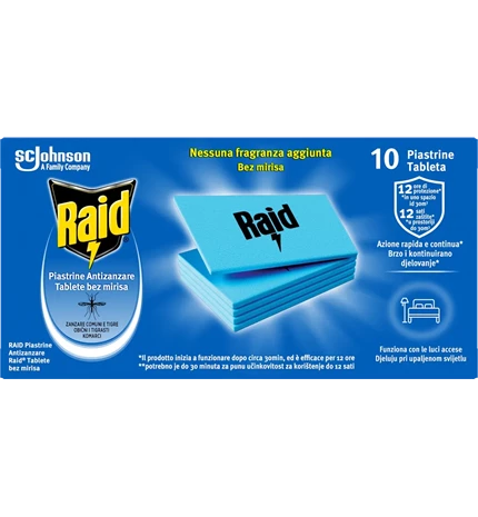 TABLETE LAMINARNE ZA EL. AP. 10/1 RAID