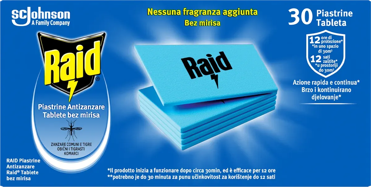 TABLETE LAMINARNE ZA EL. AP. 30/1 RAID