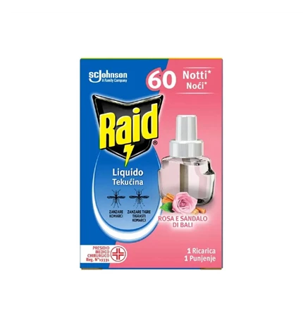 REFIL ZA EL. AP. ROSE 36 ml 60N RAID