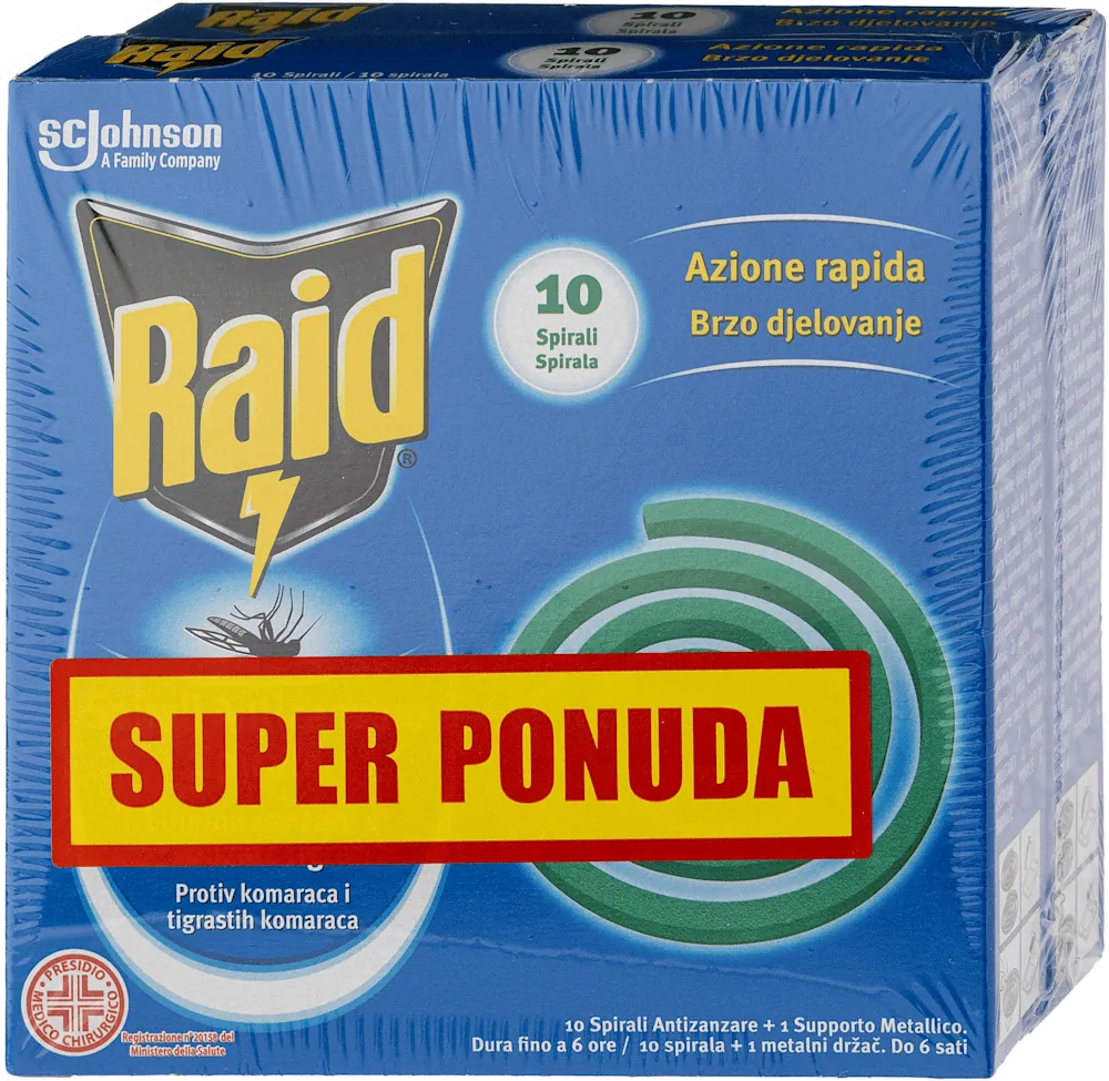 SPIRALE DUOPACK RAID