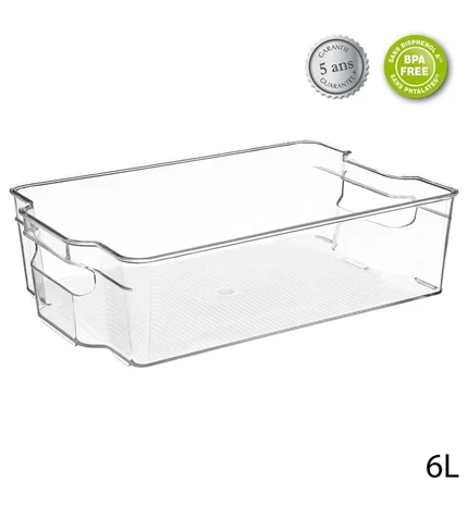 ORGANIZATOR ZA FRIŽIDER 6 L, 21x31.5x8.8 CM, POLIETILEN