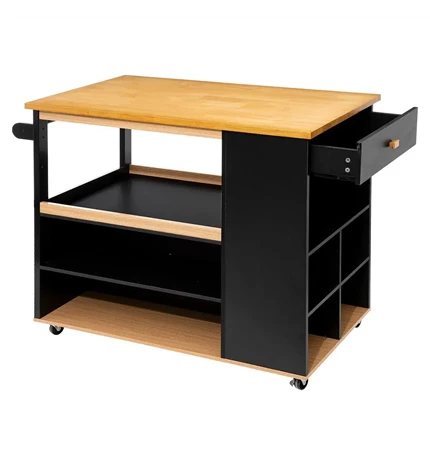 OTOK KUHINJSKI 108x89x60 cm MDF CRNI