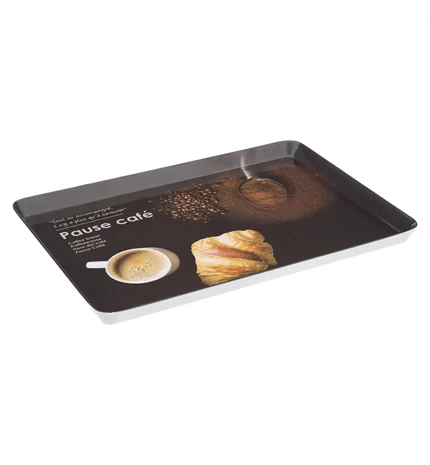 PLADANJ ZA POSLUŽIVANJE 30x22 cm MELAMIN CRNI