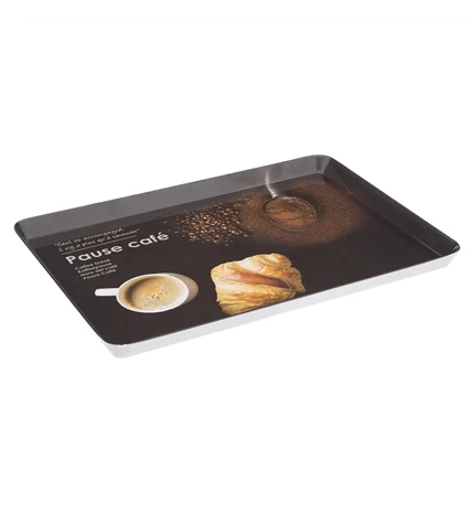 PLADANJ ZA POSLUŽIVANJE 30x22 cm MELAMIN CRNI