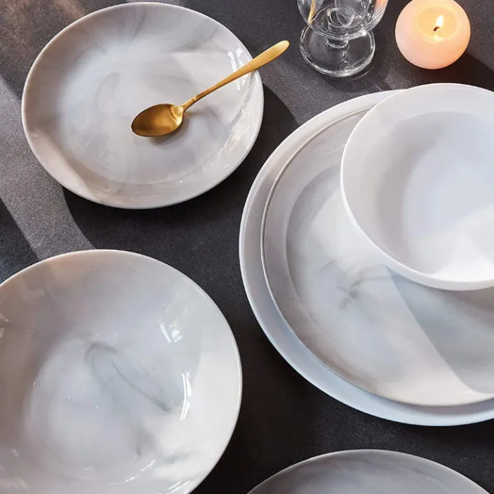 SERVIS ZA JELO DIWALI 18/1 GRANIT MARBLE - LUMINARC