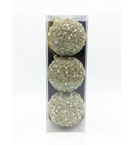 KUGLICE BOŽIĆNE 3/1 GLITTER