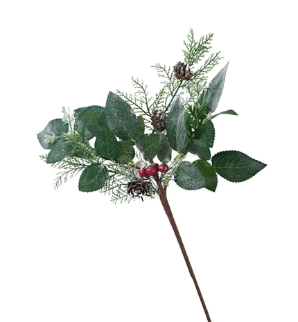 DEKORACIJA GRANA UKRASNA 50 cm