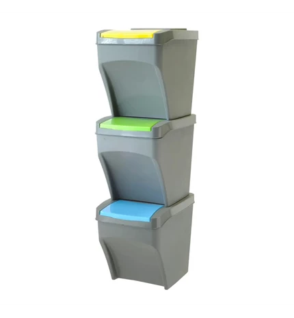 SET KANTE ZA ODVAJANJE OTPADA 3x25 L
