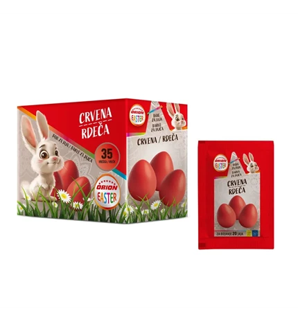 BOJA ZA JAJA - CRVENA