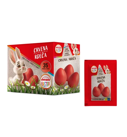 BOJA ZA JAJA - CRVENA