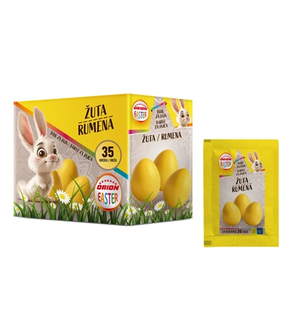 BOJA ZA JAJA - ŽUTA