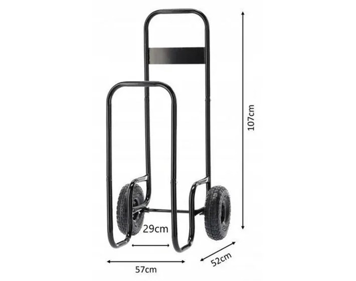 KOLICA ZA DRVA max. 60 kg *2537