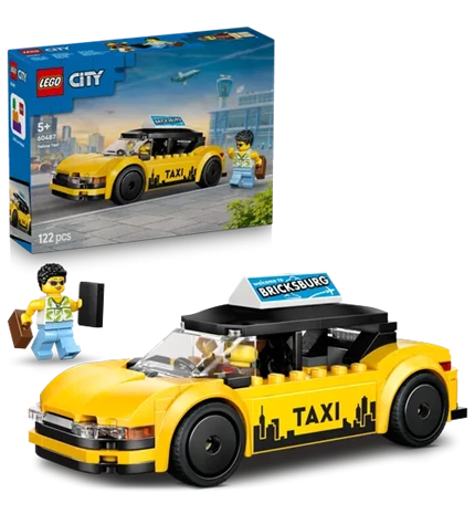 LEGO CITY ŽUTI TAKSI