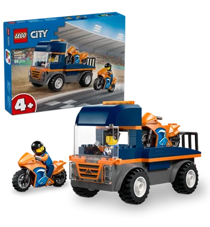 LEGO CITY TRANSPORTER MOTOCIKALA