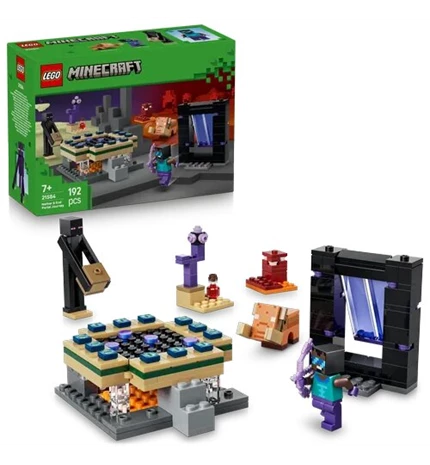 LEGO MINECRAFT PUTOVANJE KROZ PORTALE NETHER I END