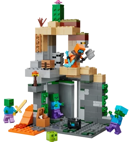 LEGO MINECRAFT TAMNICA SA ZOMBIJIMA