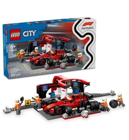 LEGO CITY BOKS I POSADA ZA F1 S AUTOM FERRARI
