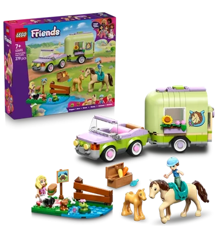 LEGO FRIENDS PRIKOLICA ZA KOBILU I ŽDRIJEBE