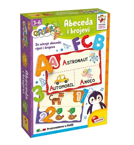 LISCIANI ABECEDA I BROJEVI