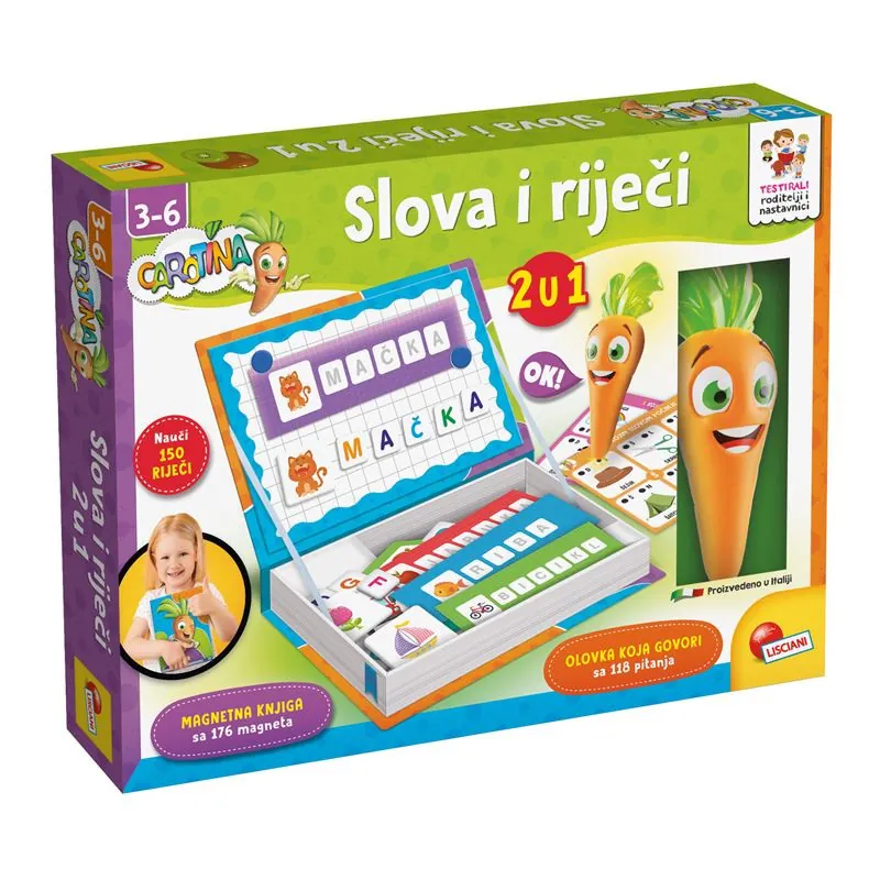 LISCIANI SLOVA I RIJEČI 2u1