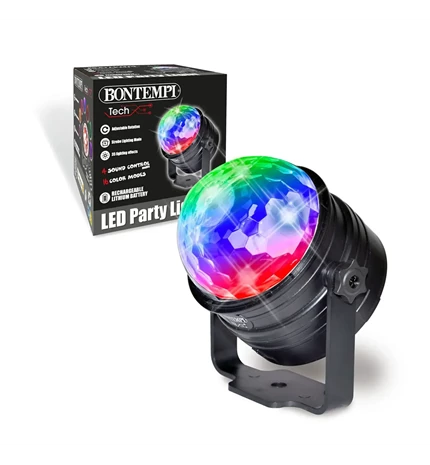 BONTEMPI LED DISKO KUGLA S DALJINSKIM UPRAVLJAČEM