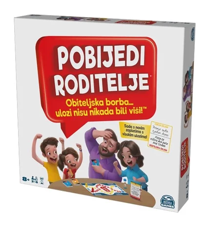 SPIN MASTER DRUŠTVENA IGRA POBIJEDI RODITELJE