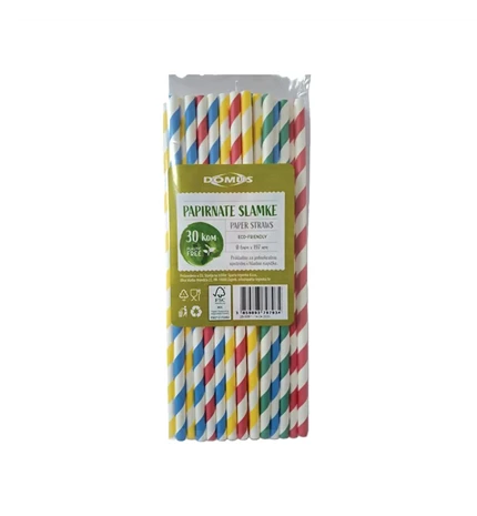 SLAMKE PAPIRNATE fi 6x197mm MIX 30/1 DOMUS