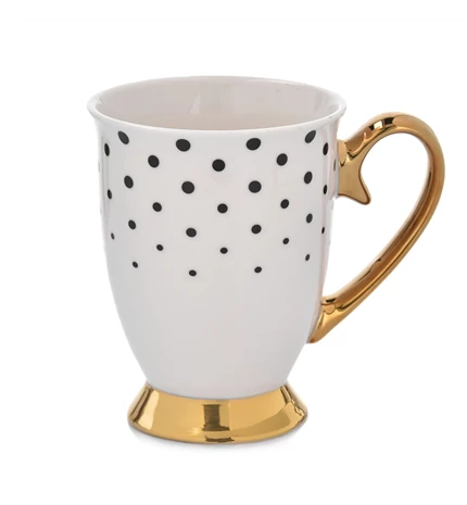ŠALICA DIANA ZLATNA 300 ml TOČKICE