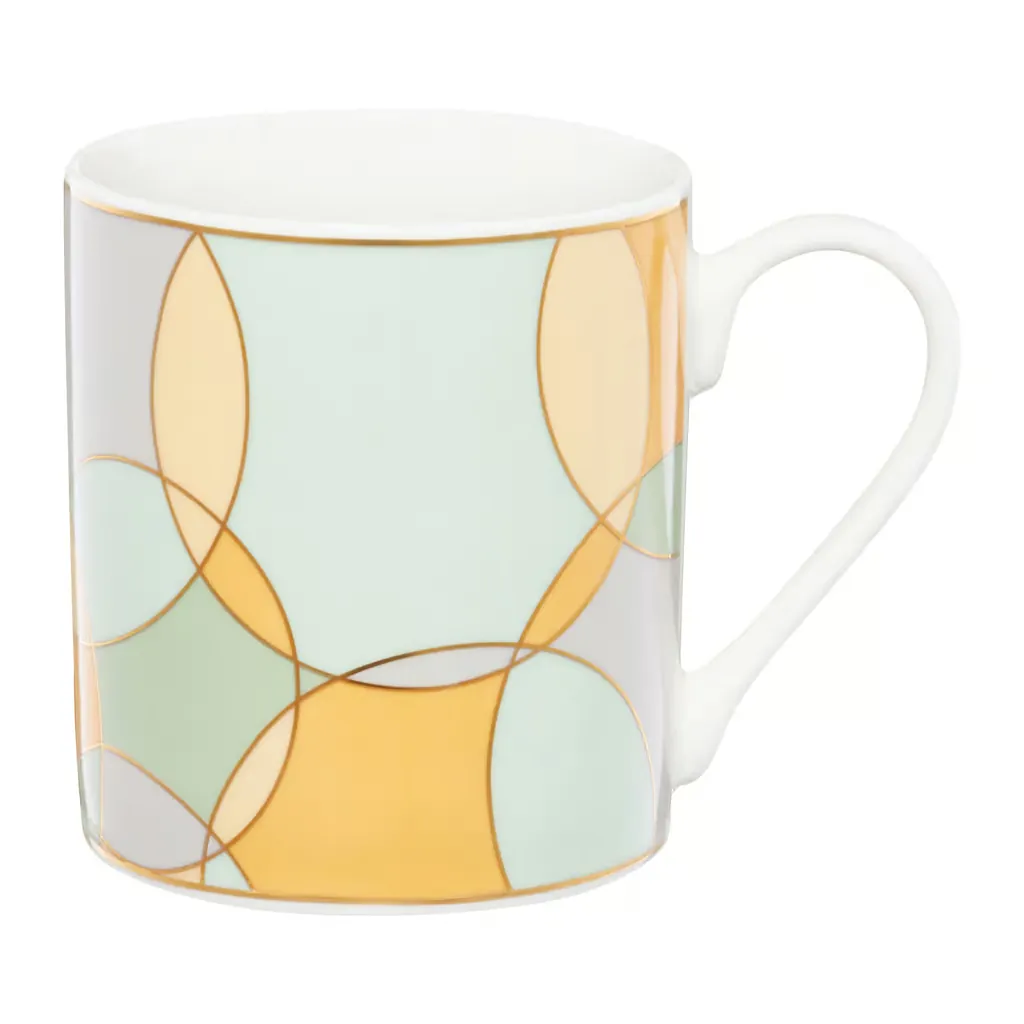 ŠALICA GEOMETRIC 380 ml KRUGOVI