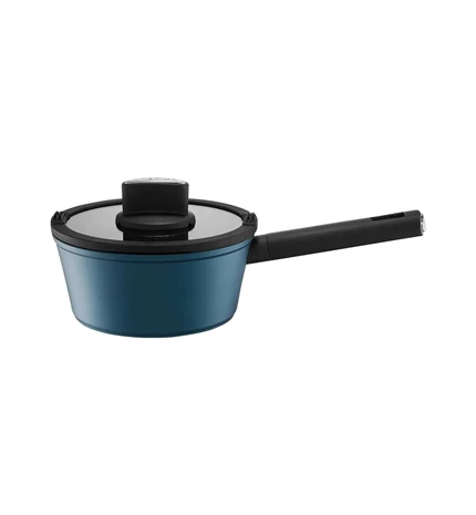 LONAC S DUGOM DRŠKOM I POKLOPCEM AZZURRO 18 cm/1,7 L INDUKCIJA
