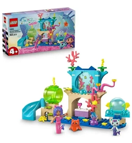 LEGO GABBYS DOLLHOUSE PUSTOLOVINA SIRENE GABI U AKVARIJU