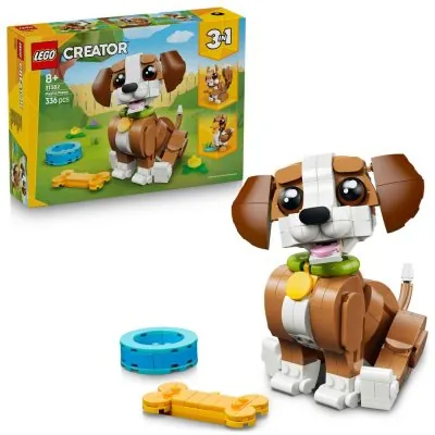 LEGO CREATOR SLATKE ŽIVOTINJE: RAZIGRANI PSIĆ