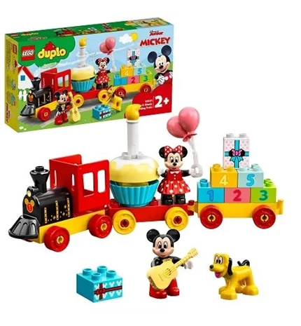 LEGO DUPLO MICKEYJEV I MINNIEIN ROĐENDANSKI VLAK