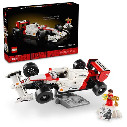 LEGO ICONS MCLAREN MP4/4 IN AYRTON SENNA
