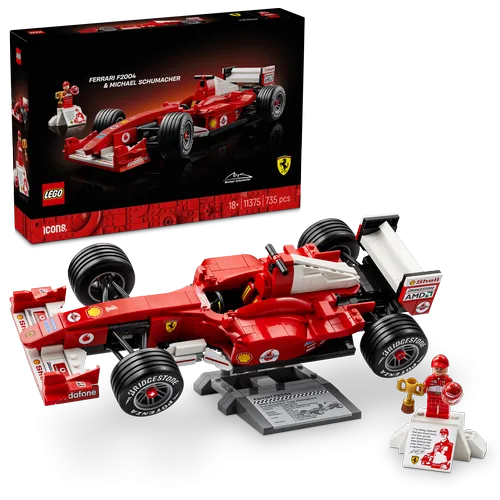 LEGO ICONS FERRARI F2004 I MICHAEL SCHUMACHER