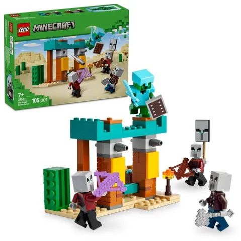 LEGO MINECRAFT ILLAGERI U PUSTINJSKOJ PATROLI