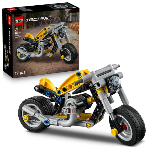 LEGO TECHNIC ŽUTI MOTOCIKL